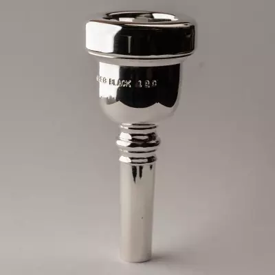 Greg Black Mouthpieces - Silver-Plated Tenor Trombone Mouthpiece - 7C, Regular