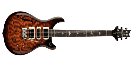 PRS Guitars - SE Special Semi-Hollow Electric Guitar with Gigbag - Orange Tiger Smokeburst