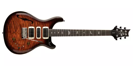 PRS Guitars - SE Special Semi-Hollow Electric Guitar with Gigbag - Orange Tiger Smokeburst