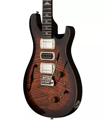 SE Special Semi-Hollow Electric Guitar with Gigbag - Orange Tiger Smokeburst