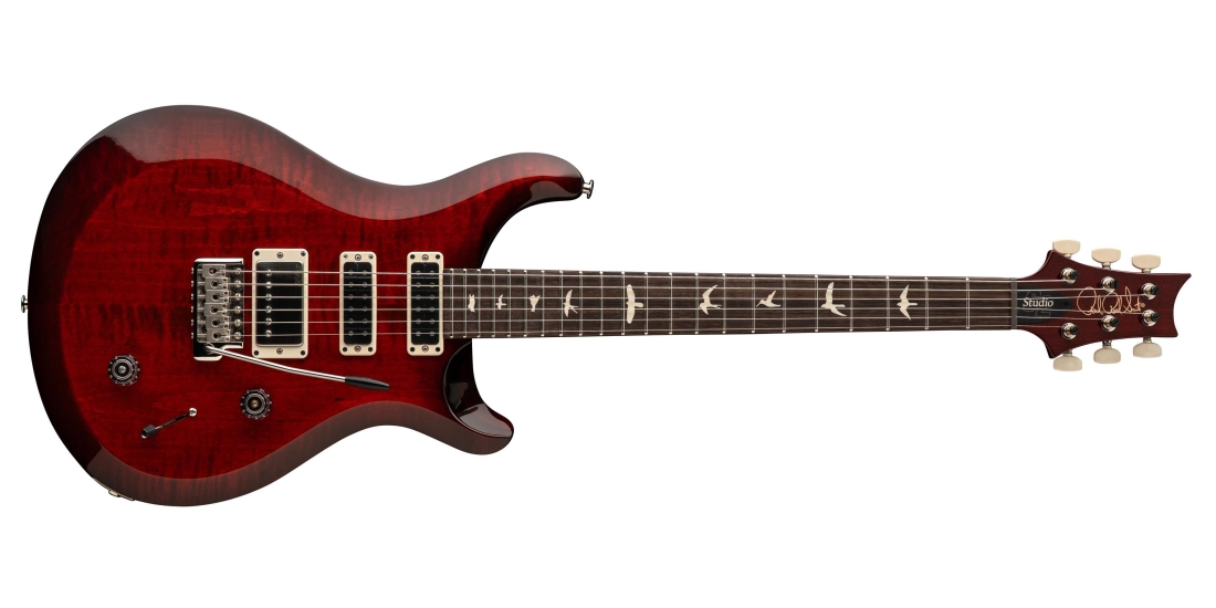 S2 Studio Electric Guitar with Gigbag - Fire Red Burst