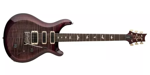 PRS Guitars - S2 Studio Electric Guitar with Gigbag - Faded Gray Black Purple Burst