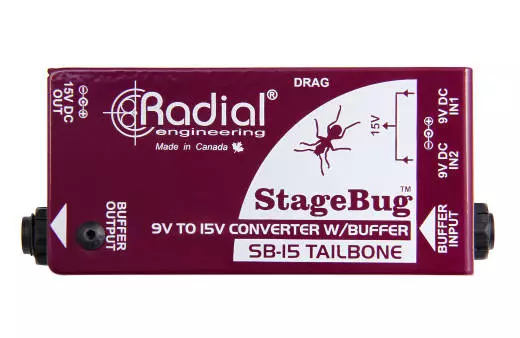 SB-15 Tailbone 9V to 15V Converter w/Buffer