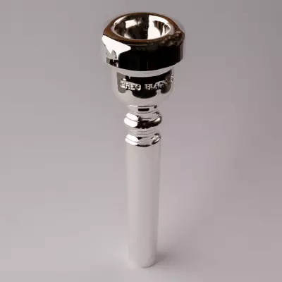 Greg Black Mouthpieces - Silver-Plated Trumpet Mouthpiece - 3C, Regular