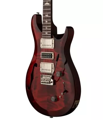S2 Special Semi-Hollow Electric Guitar with Gigbag - Fire Red Burst