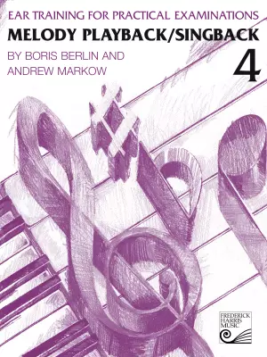 Melody Playback/Singback Book 4: Levels 9-ARCT - Ear Training - Book