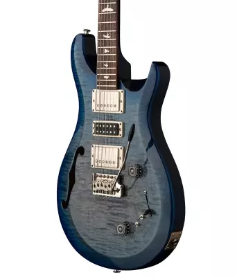 S2 Special Semi-Hollow Electric Guitar with Gigbag - Faded Gray Black Blue Burst