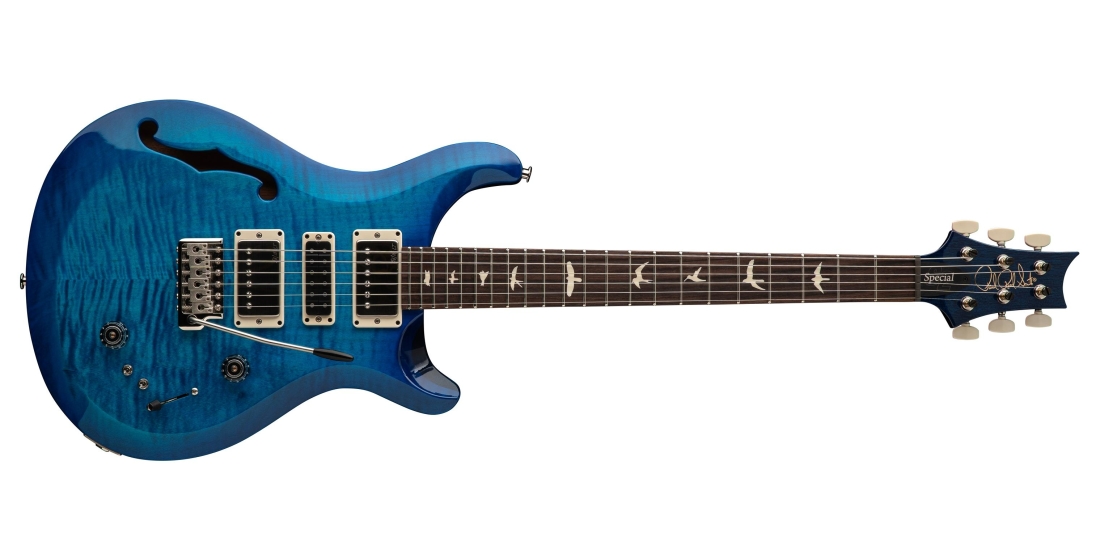 S2 Special Semi-Hollow Electric Guitar with Gigbag - Lake Blue