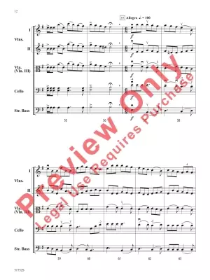 The Red-Haired Girl - Phillips - String Orchestra - Gr. 3