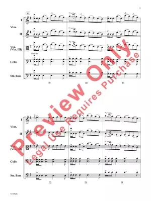 The Red-Haired Girl - Phillips - String Orchestra - Gr. 3