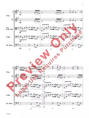 The Red-Haired Girl - Phillips - String Orchestra - Gr. 3