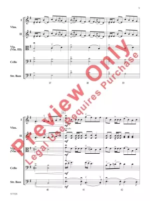 The Red-Haired Girl - Phillips - String Orchestra - Gr. 3