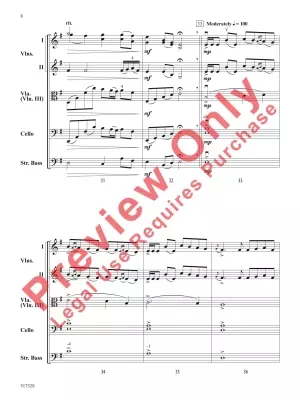 The Red-Haired Girl - Phillips - String Orchestra - Gr. 3