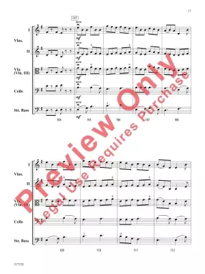 The Red-Haired Girl - Phillips - String Orchestra - Gr. 3