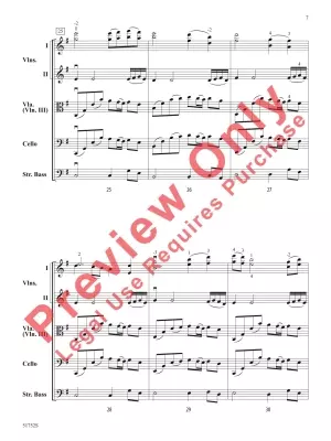 The Red-Haired Girl - Phillips - String Orchestra - Gr. 3