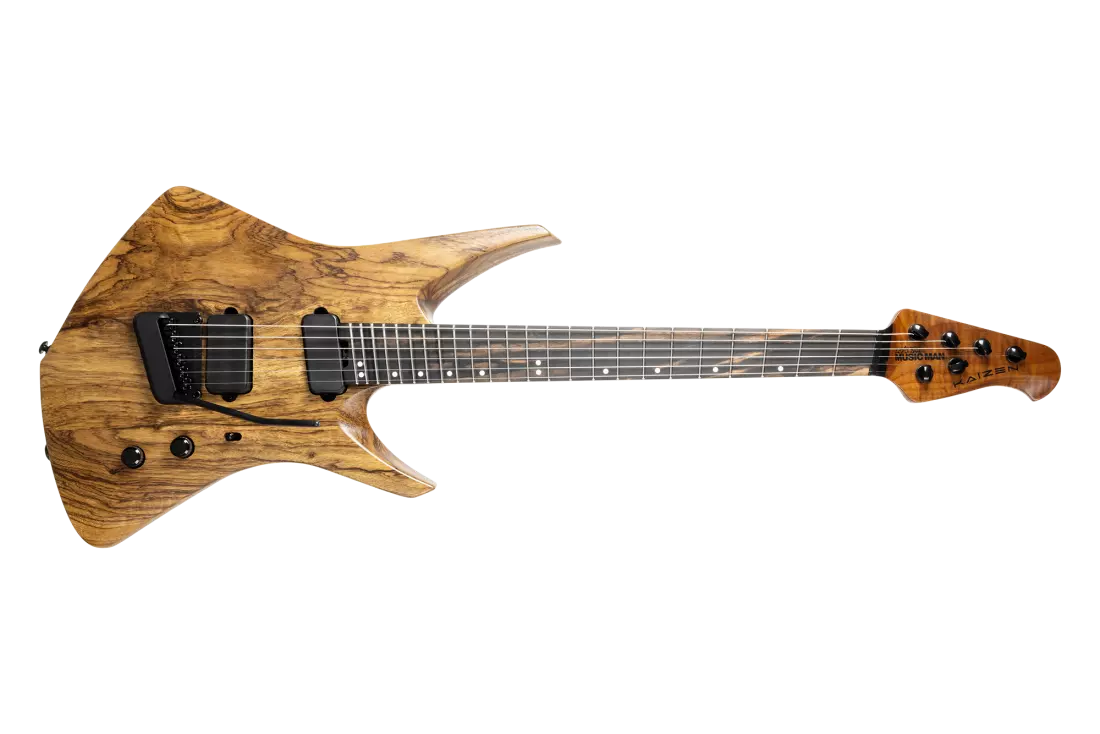 Limited Edition Kaizen Multi-Scale Electric Guitar - Black Limba