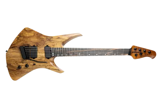 Ernie Ball Music Man - Limited Edition Kaizen Multi-Scale Electric Guitar - Black Limba
