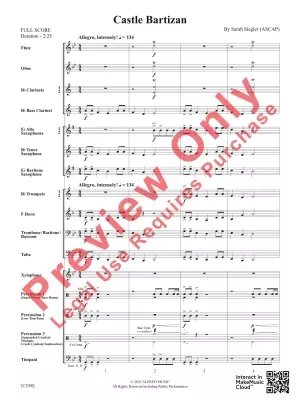 Castle Bartizan - Siegler - Concert Band - Gr. 1