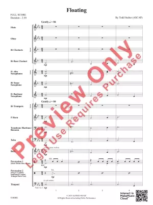 Floating - Stalter - Concert Band - Gr. 1