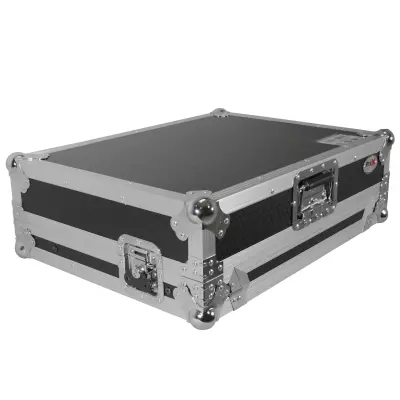 ProX - Flight Style Road Case For Medium Sized DJ Controllers with Sliding Laptop Shelf