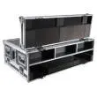 Flight Case for Behringer WING Console with Doghouse compartment and Caster wheels
