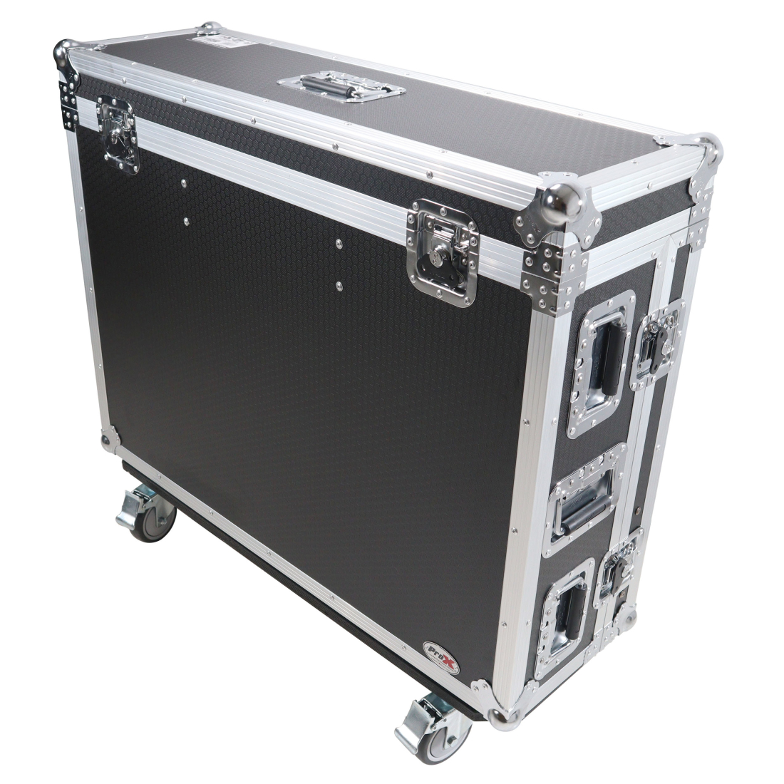 Flight Case for Behringer WING Console with Doghouse compartment and Caster wheels