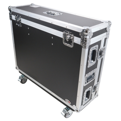 ProX - Flight Case for Behringer WING Console with Doghouse compartment and Caster wheels