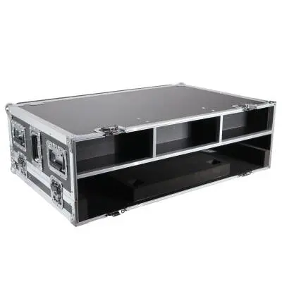 Flight Case for Behringer WING Console with Doghouse compartment and Caster wheels