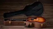 Gold Label 517e SB Acoustic-Electric Guitar with Case - Sunburst  with Fire Stripe Pickguard