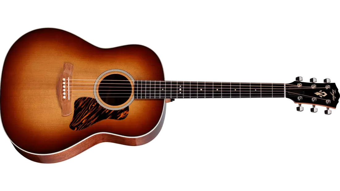 Gold Label 517e SB Acoustic-Electric Guitar with Case - Sunburst with Fire Stripe Pickguard