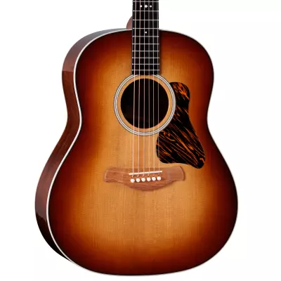 Gold Label 517e SB Acoustic-Electric Guitar with Case - Sunburst with Fire Stripe Pickguard