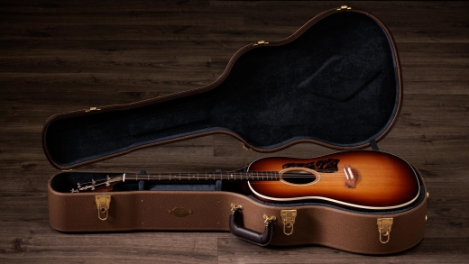 Gold Label 717e SB Acoustic-Electric Guitar with Case - Sunburst w/ Firestripe Pickguard