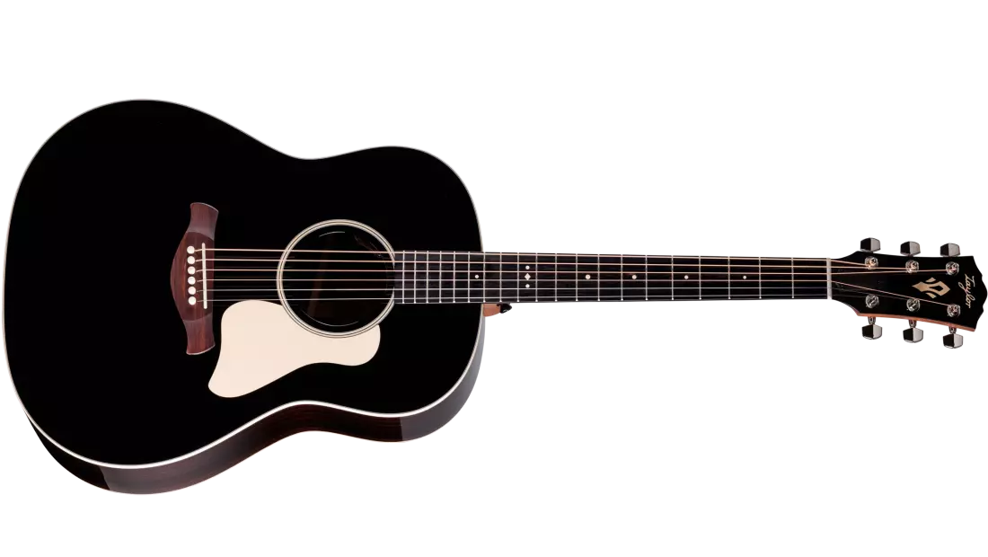 Gold Label 717e Blacktop Acoustic-Electric Guitar with Case