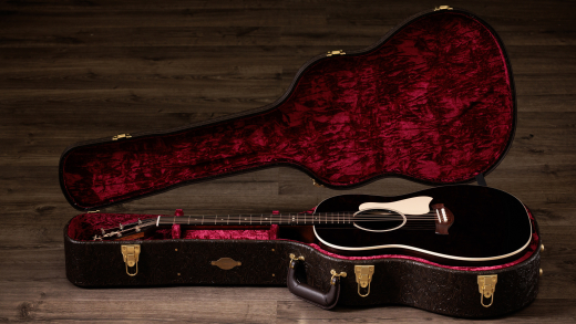 Gold Label 717e Blacktop Acoustic-Electric Guitar with Case