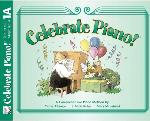 Frederick Harris Music Company - Celebrate Piano! Lesson and Musicianship 1A - Preparatory Piano - Book