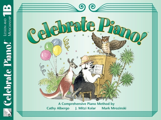 Frederick Harris Music Company - Celebrate Piano! Lesson and Musicianship 1B - Preparatory Piano - Book