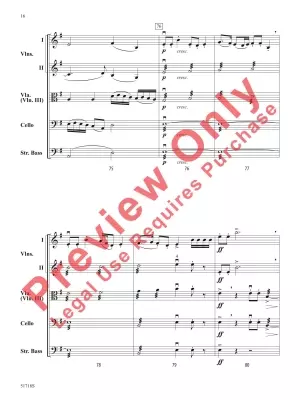 The Marauder\'s Tale - Granata - String Orchestra - Gr. 3