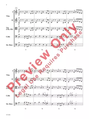 Dhyaana - Ramachandran/Ford - String Orchestra - Gr. 2.5