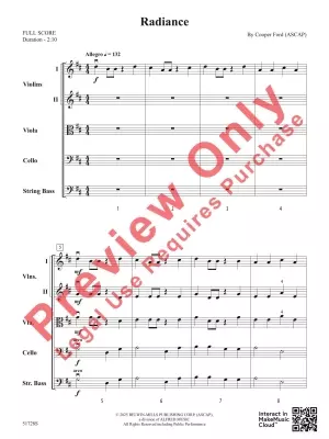 Radiance - Ford - String Orchestra - Gr. 1