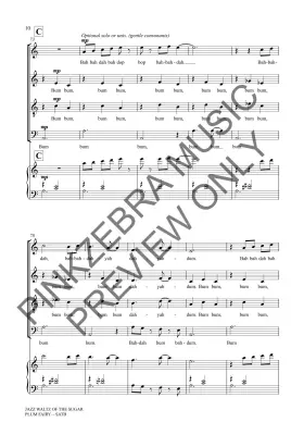 Jazz Waltz of the Sugar Plum Fairy - Tchaikovsky/Pinkzebra - SATB