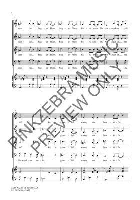 Jazz Waltz of the Sugar Plum Fairy - Tchaikovsky/Pinkzebra - SATB