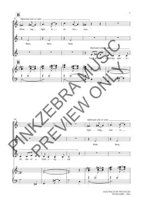 Jazz Waltz of the Sugar Plum Fairy - Tchaikovsky/Pinkzebra - SSA