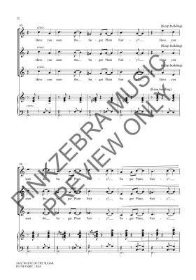Jazz Waltz of the Sugar Plum Fairy - Tchaikovsky/Pinkzebra - SSA