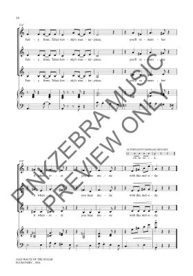 Jazz Waltz of the Sugar Plum Fairy - Tchaikovsky/Pinkzebra - SSA
