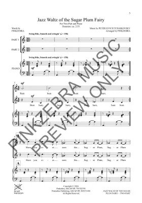 Jazz Waltz of the Sugar Plum Fairy - Tchaikovsky/Pinkzebra - 2pt