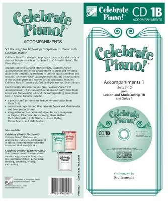 Frederick Harris Music Company - Celebrate Piano! CD Accompaniments 1B - Preparatory Piano - CD