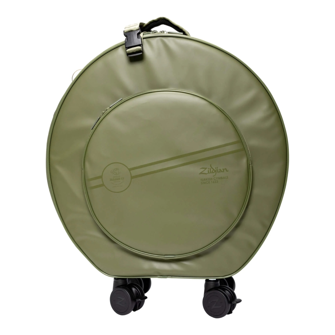 24\'\' Touring Rolling Cymbal Bag - Sage Green