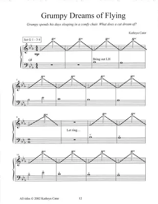 Harping Cats and Dogs - Cater - Lever/Pedal Harp - Book