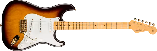 Fender Custom Shop - 1955 Stratocaster DLX Closet Classic, 1-Piece Maple Neck - Faded Aged Chocolate 2-Colour Sunburst