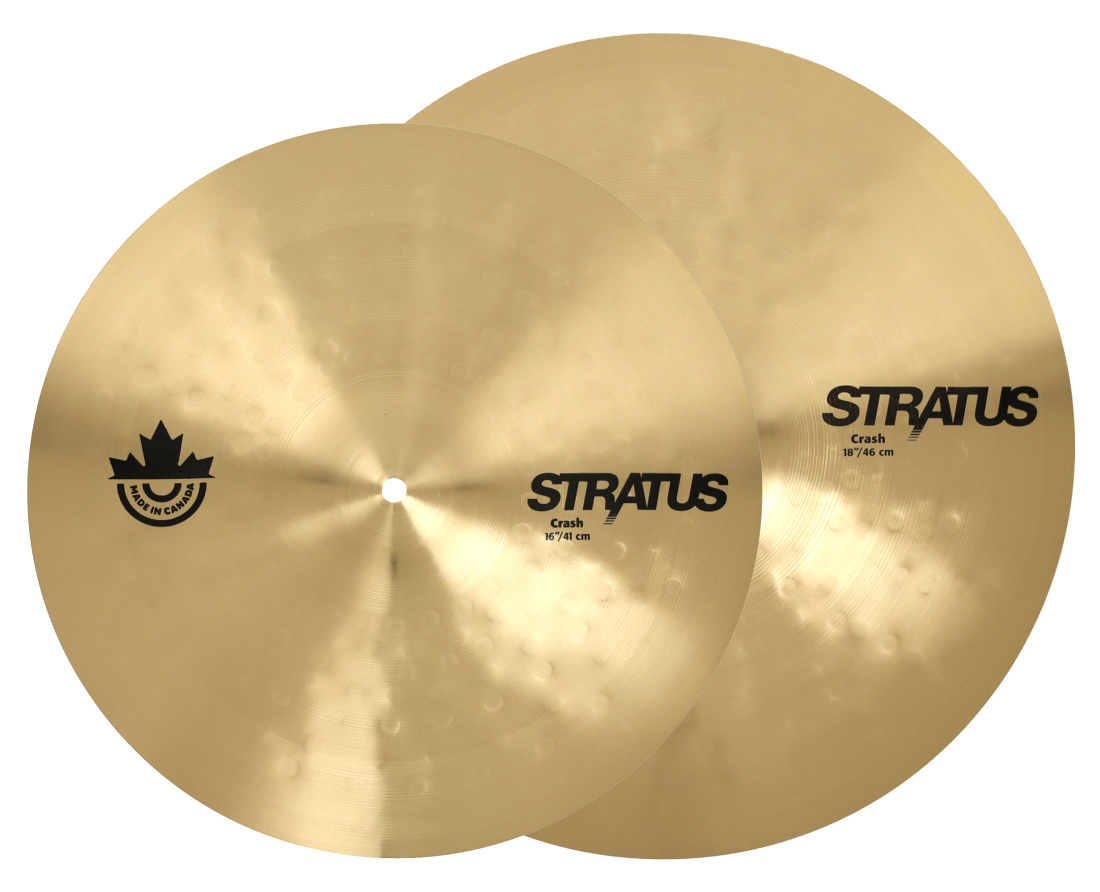 Limited Edition Loudly Canadian Stratus Crash Cymbal Bundle